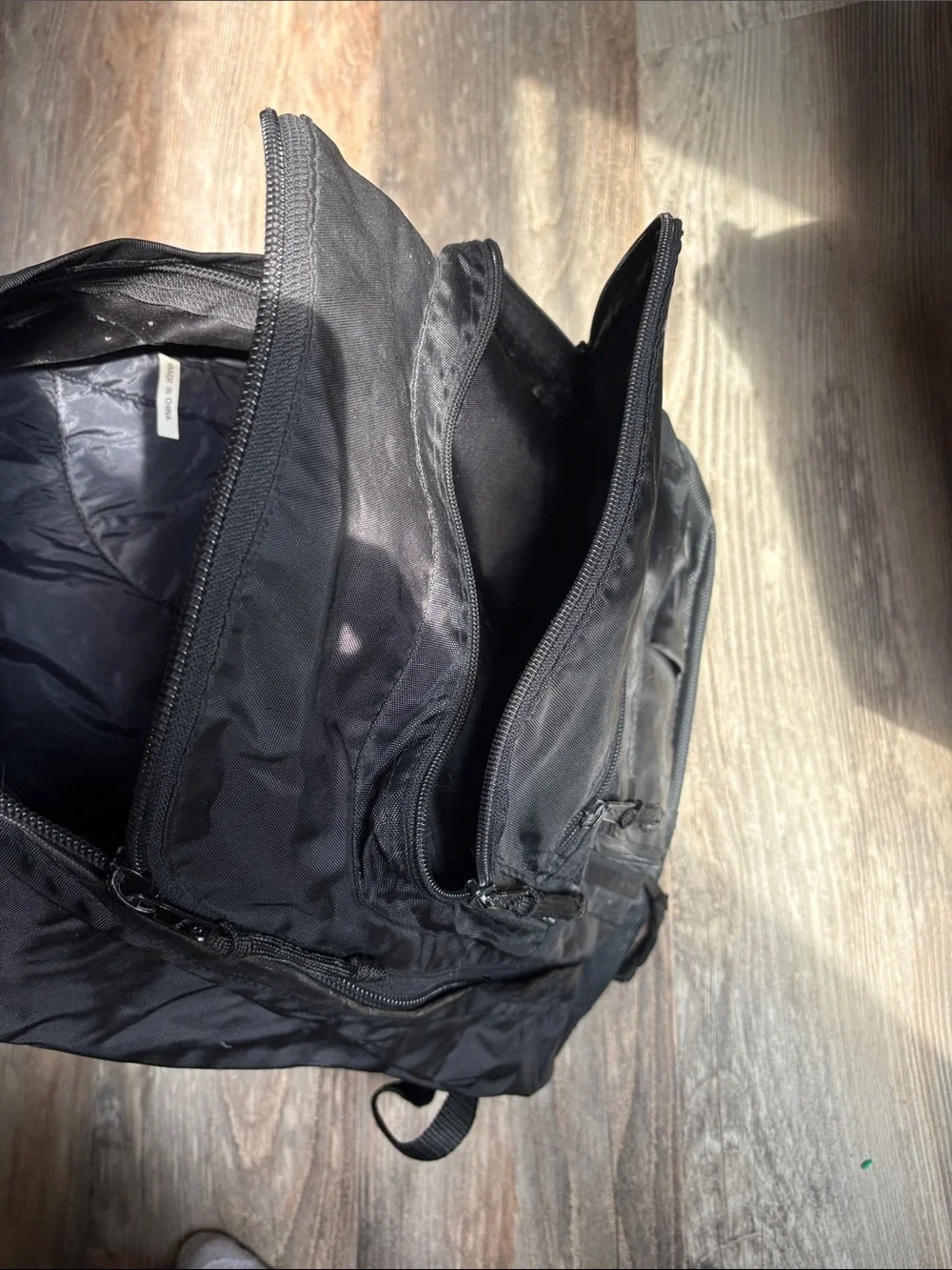 Colorado Black Men's Backpack – Compact Everyday Carry